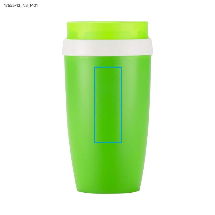 Kubek LENS 350 ml zielony jasny