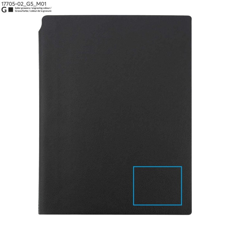 Notes BELLIS A5 czarny