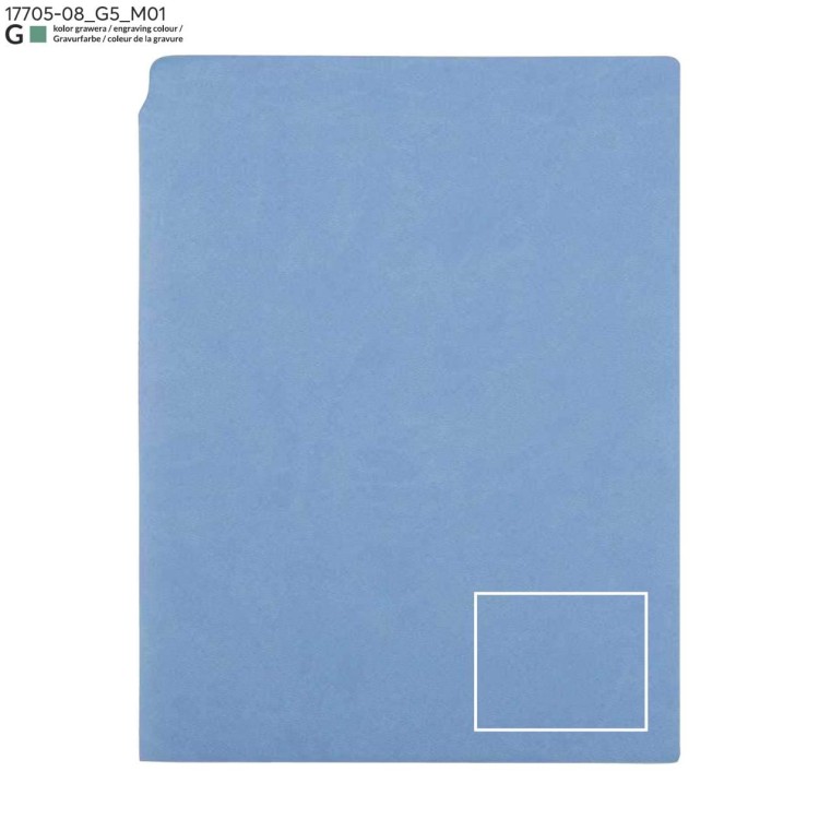 Notes BELLIS A5 błękitny