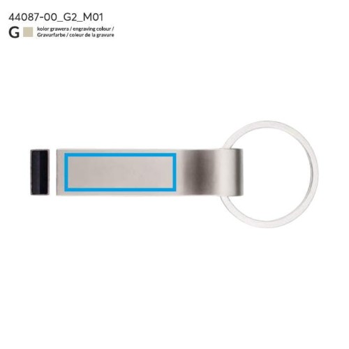 Pamięć USB PALERMO 16 GB srebrny