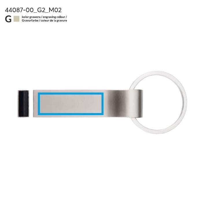 Pamięć USB PALERMO 16 GB srebrny