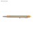 Długopis touch bambusowy TUSO żółty