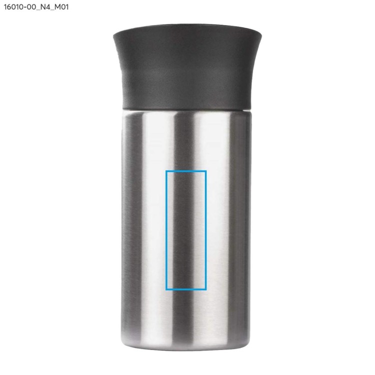 Kubek termiczny EDDY 300 ml srebrny