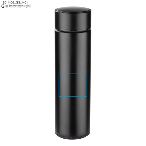 Butelka termiczna THERMO 480 ml czarny