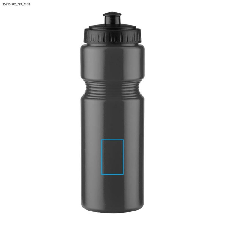 Bidon rowerowy BAJK 750 ml czarny