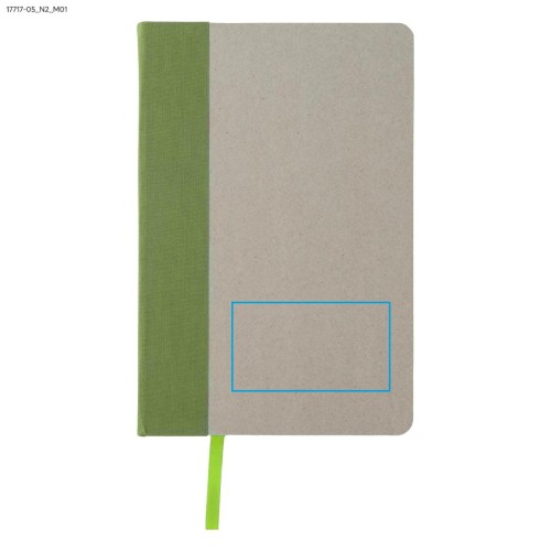 Notes KLAPP A5 zielony