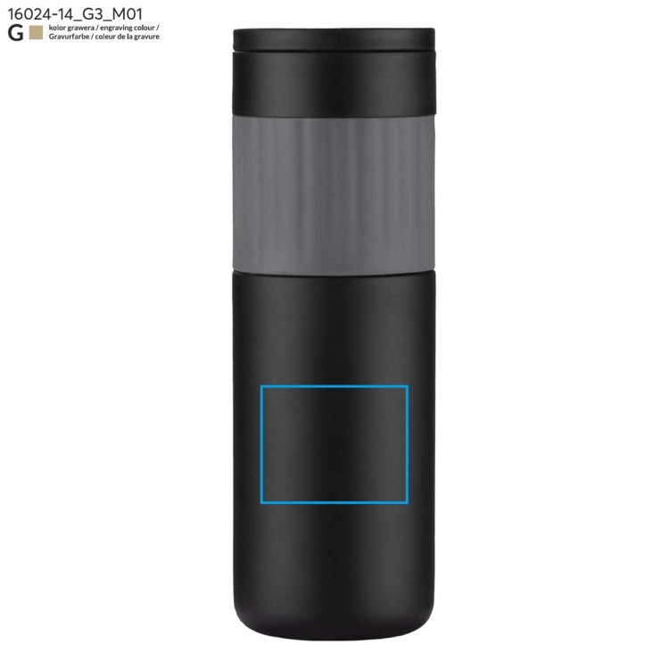 Butelka termiczna HOLDEN 500 ml popielaty (szary)