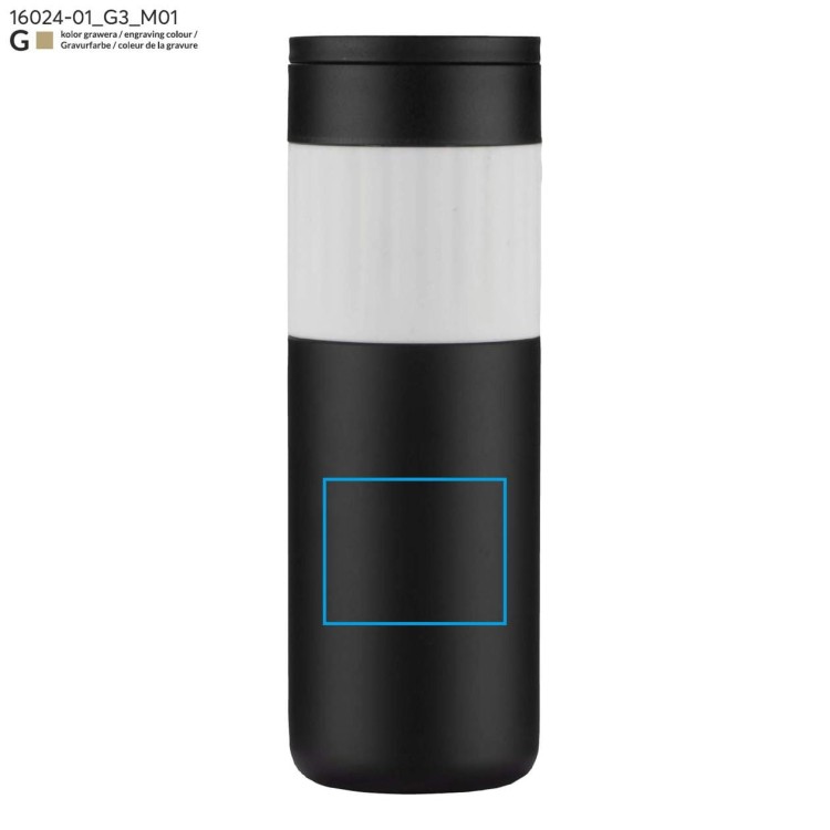 Butelka termiczna HOLDEN 500 ml biały