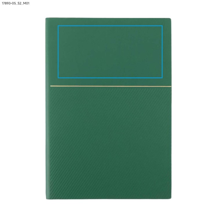 Notes LORE A5 zielony