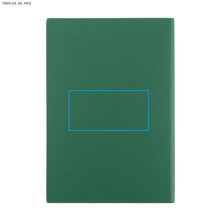 Notes LORE A5 zielony