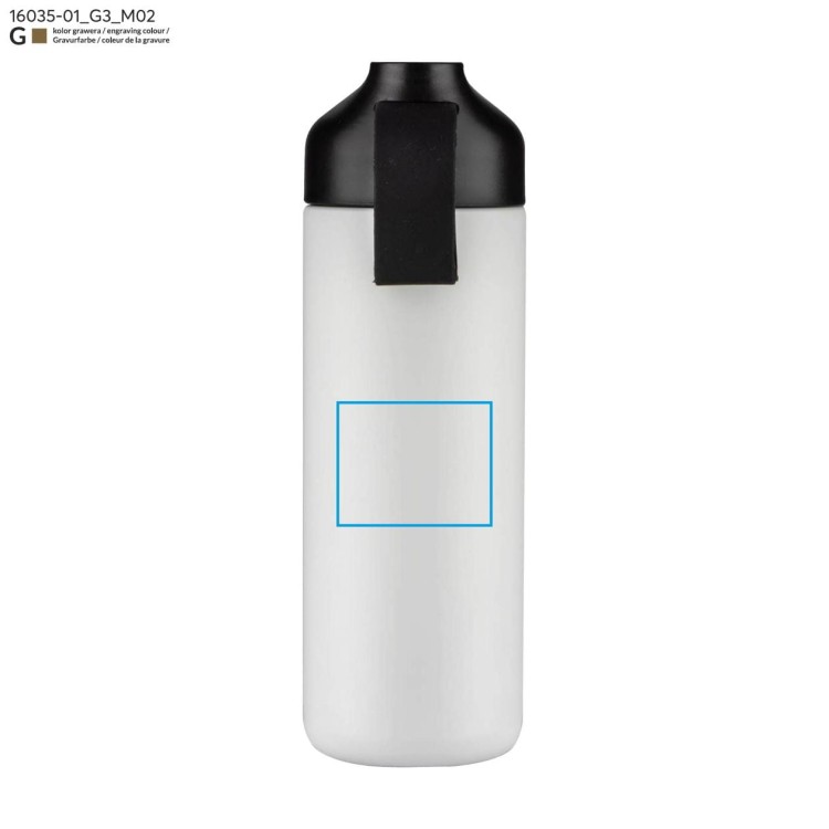 Butelka termiczna ELSA 600 ml biały