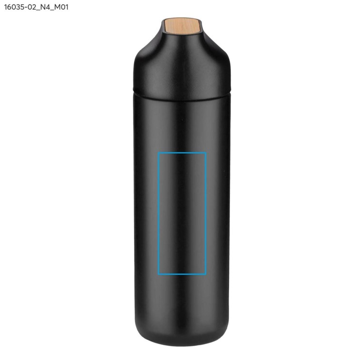 Butelka termiczna ELSA 600 ml czarny