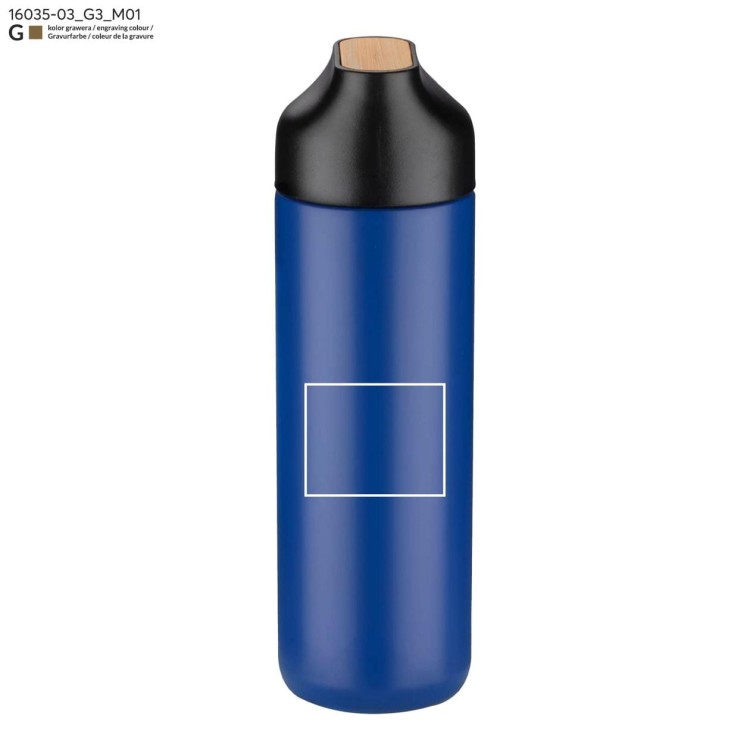 Butelka termiczna ELSA 600 ml niebieski