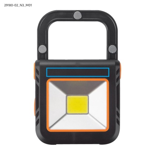 Latarka COB TORGET czarny