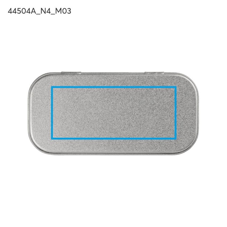 Puszka mała do pamięci USB (bez wkładu)- II gatunek srebrny