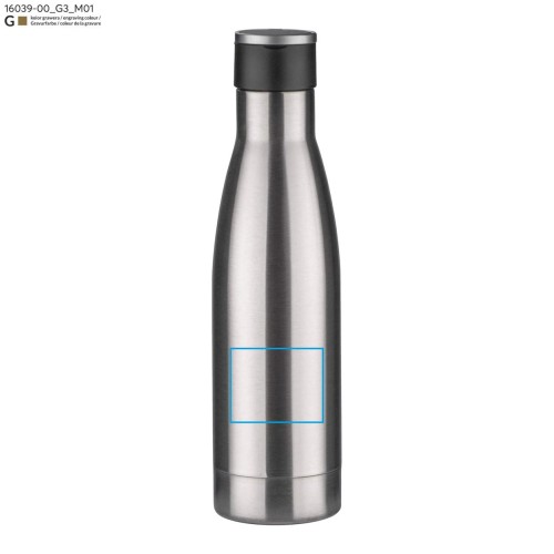 Butelka termiczna BONITA 500 ml srebrny