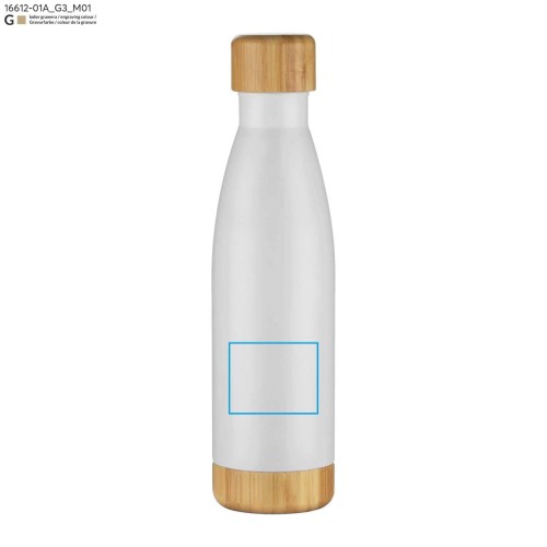 Butelka termiczna TILLI 500 ml- II gatunek biały