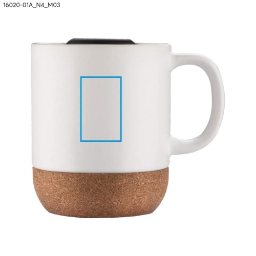 Kubek ceramiczny SOFTINI 300 ml- II gatunek biały