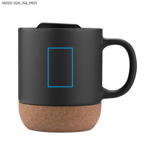 Kubek ceramiczny SOFTINI 300 ml - II gatunek czarny