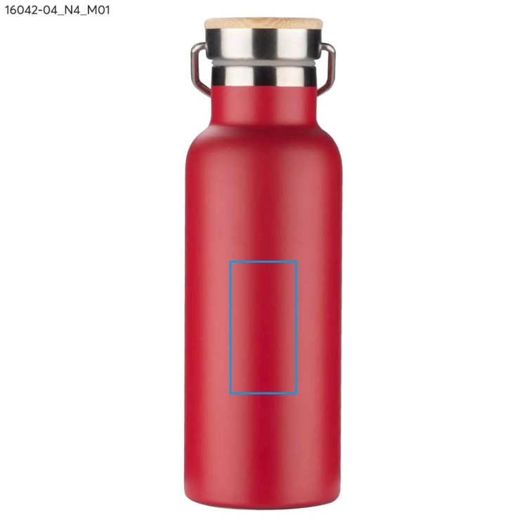 Butelka termiczna KAAN 500 ml czerwony