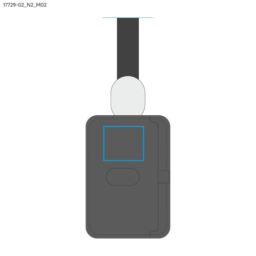 Etui na identyfikator TINO czarny