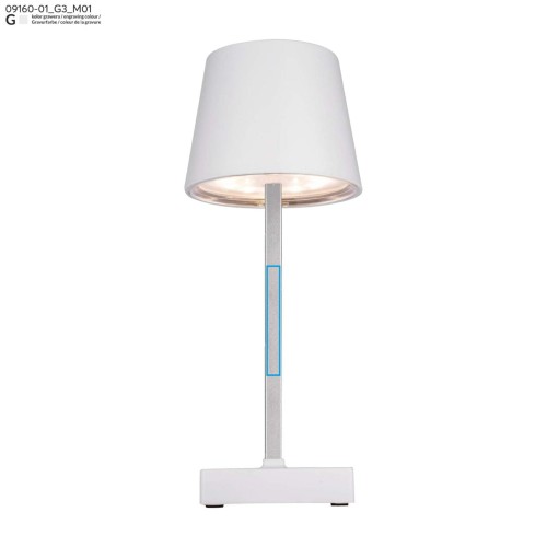 Lampka biurowa VIDIA biały