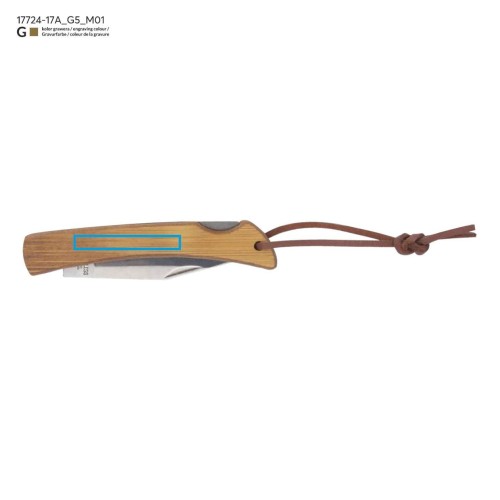 Nóż składany VENATIO -  II gatunek beżowy (naturalny)