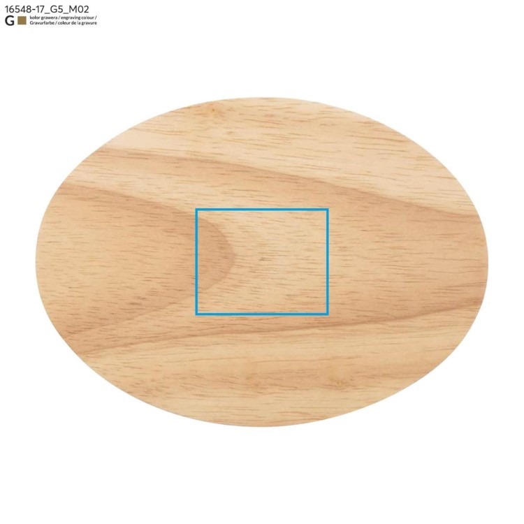 Nóż z deską do sera GORGONZOLA beżowy (naturalny)