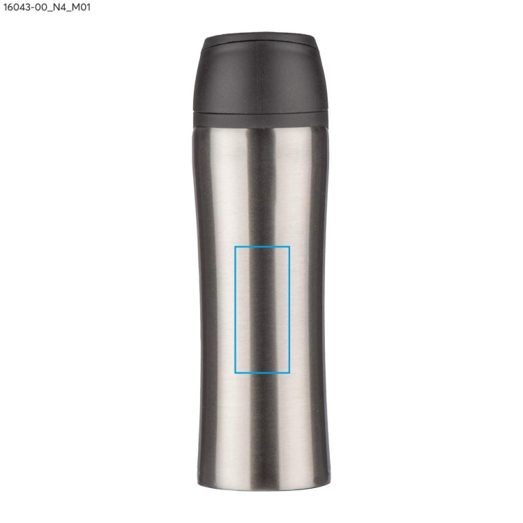 Kubek termiczny MIKE 450 ml srebrny
