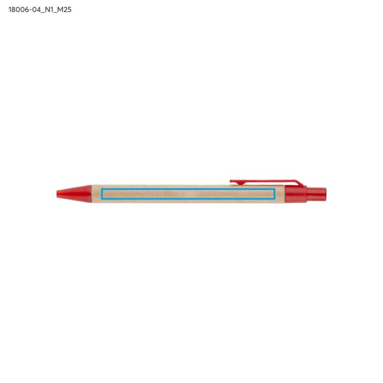 Notes z długopisem SERENO czerwony