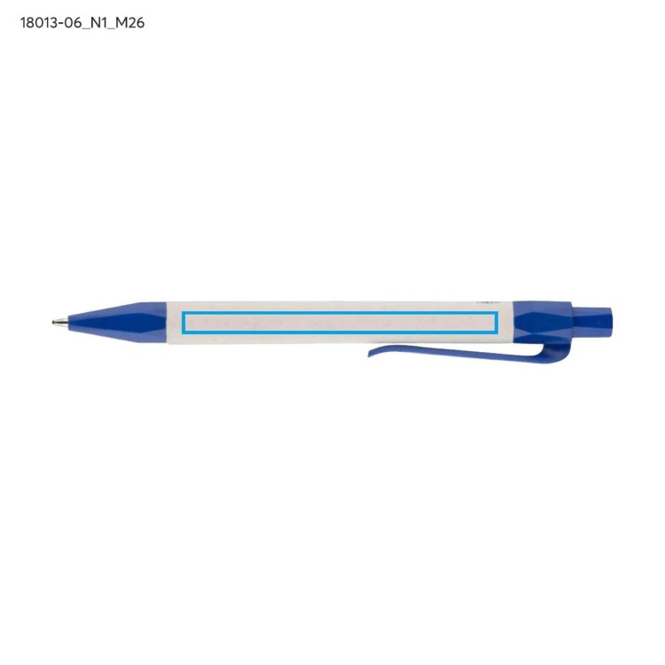 Notes z linjką i długopisem REGALI granatowy