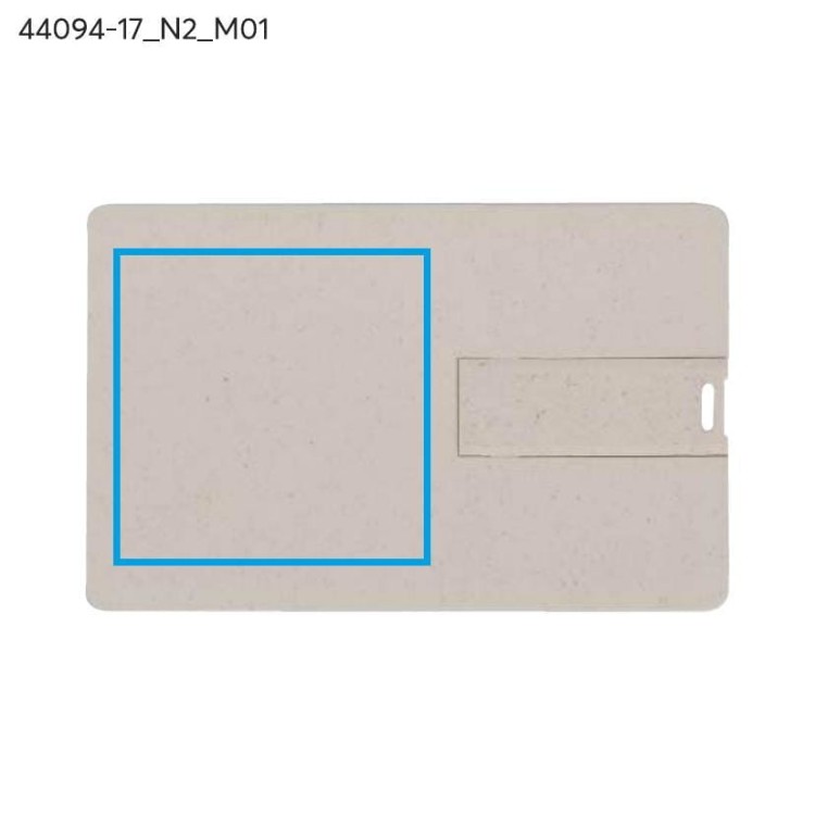 Pamięć USB KARTA ECO 64 GB biały