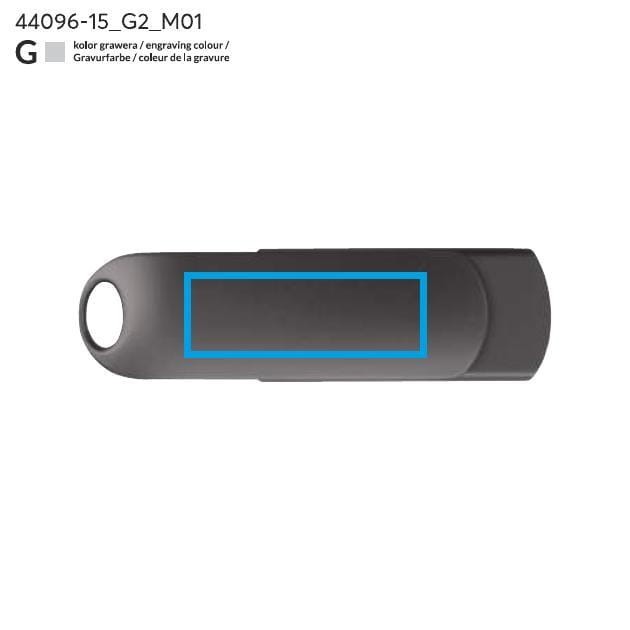 Pamięć USB RONITO 64 GB grafitowy