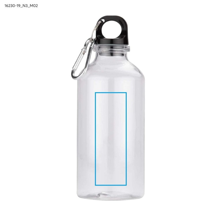 Butelka rPET TINKA 400 ml przezroczysty