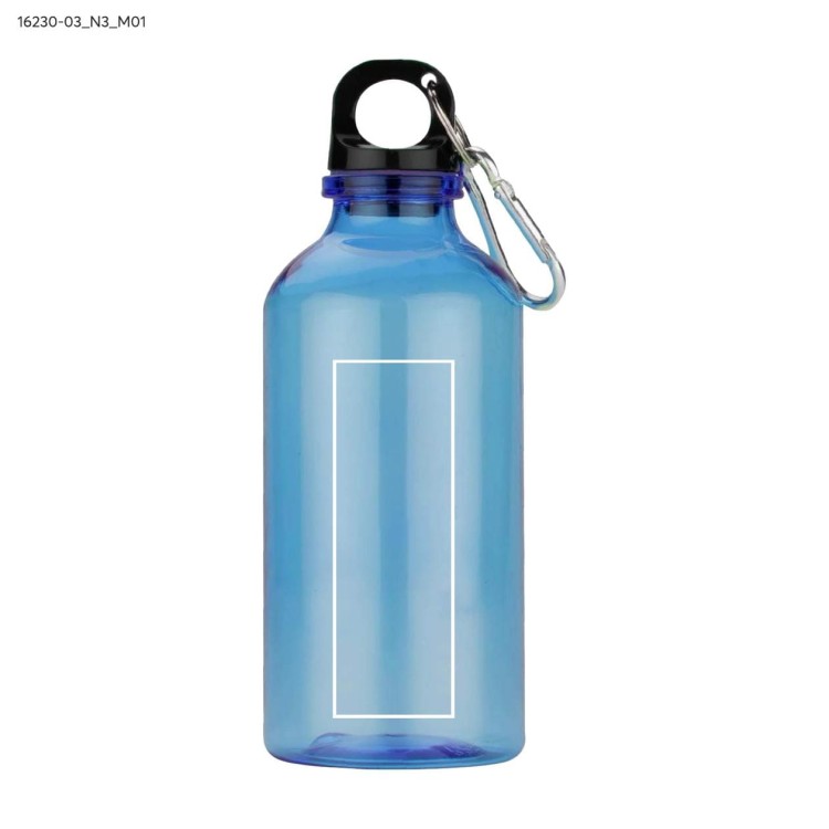 Butelka rPET TINKA 400 ml niebieski