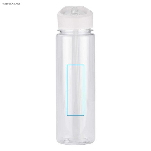 Butelka rPET RELITO 650 ml biały