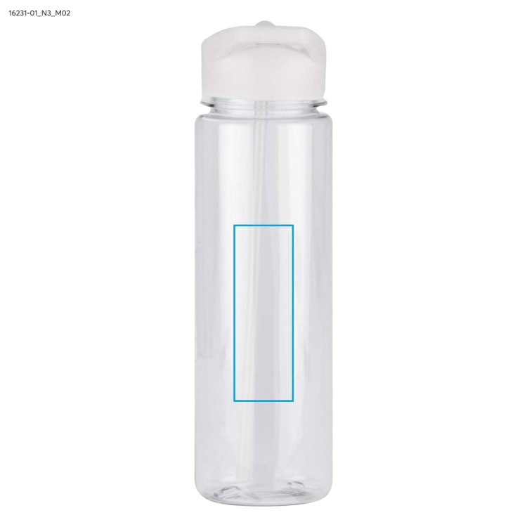 Butelka rPET RELITO 650 ml biały