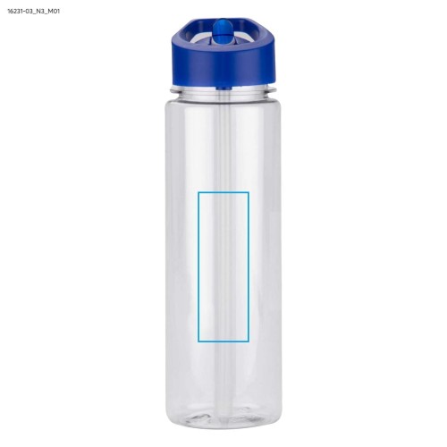 Butelka rPET RELITO 650 ml niebieski