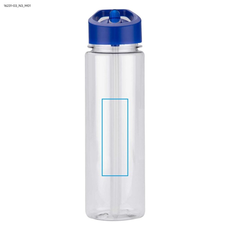 Butelka rPET RELITO 650 ml niebieski