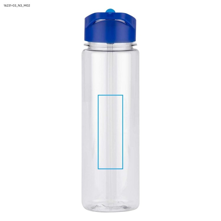 Butelka rPET RELITO 650 ml niebieski