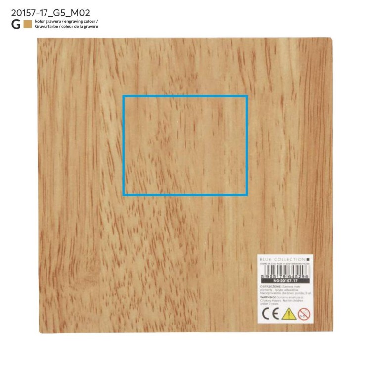 Gra chińczyk PAWN beżowy (naturalny)