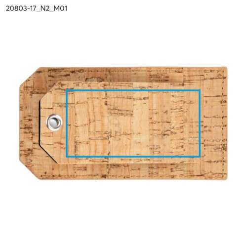 Identyfikator do walizek LATIDO beżowy (naturalny)