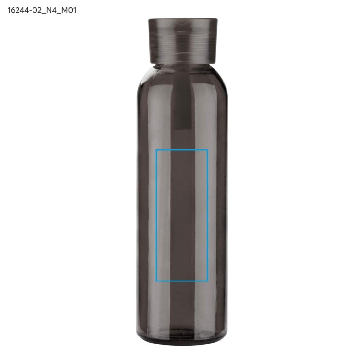 Butelka szklana VERRE 500 ml czarny