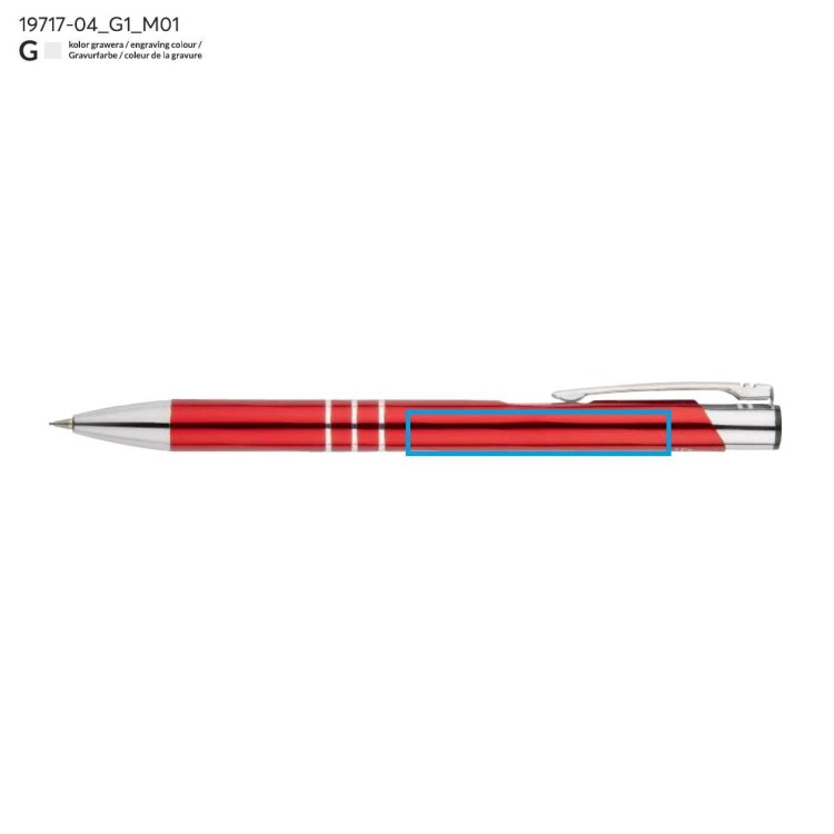 Ołówek automatyczny rKALIPSO czerwony