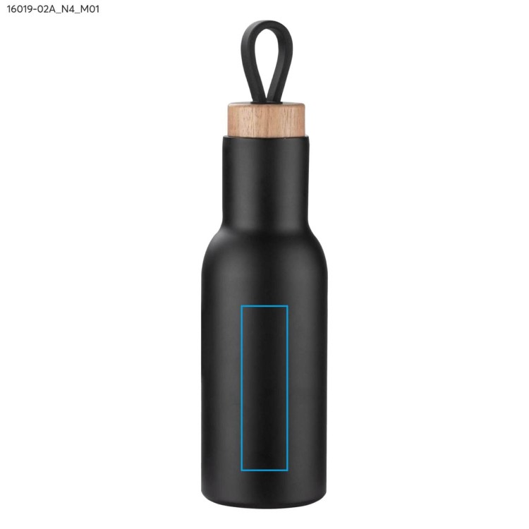 Butelka termiczna VINA 400 ml - II gatunek czarny