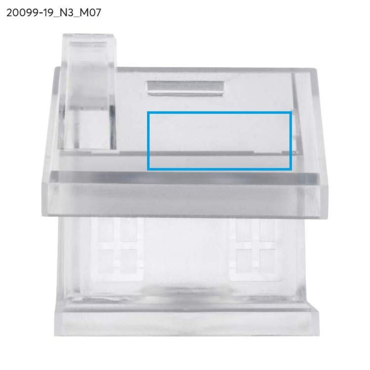 Skarbonka DOM przezroczysty