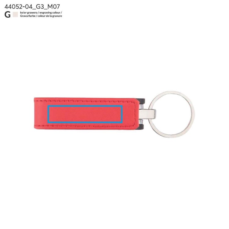 Pamięć USB BUDVA 16 GB czerwony