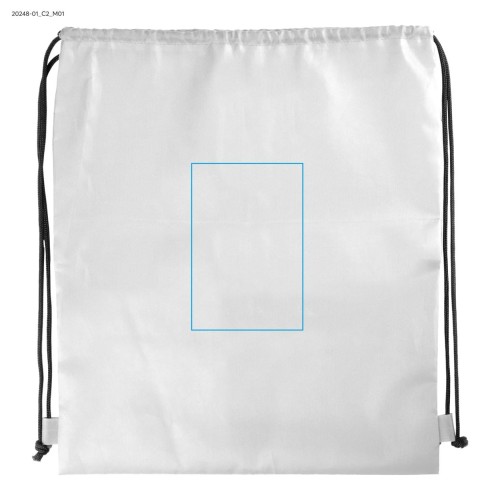 Worek na sznurkach VALO biały