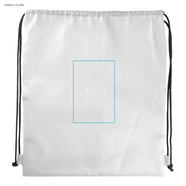 Worek na sznurkach VALO biały