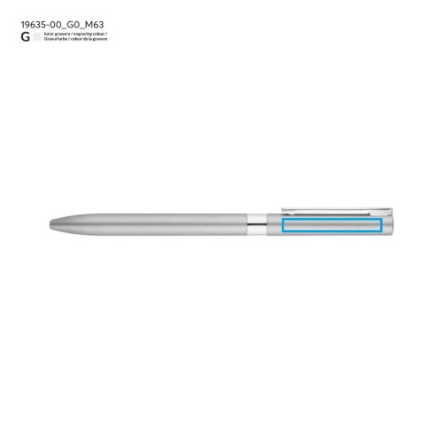 Długopis żelowy GELLE srebrny